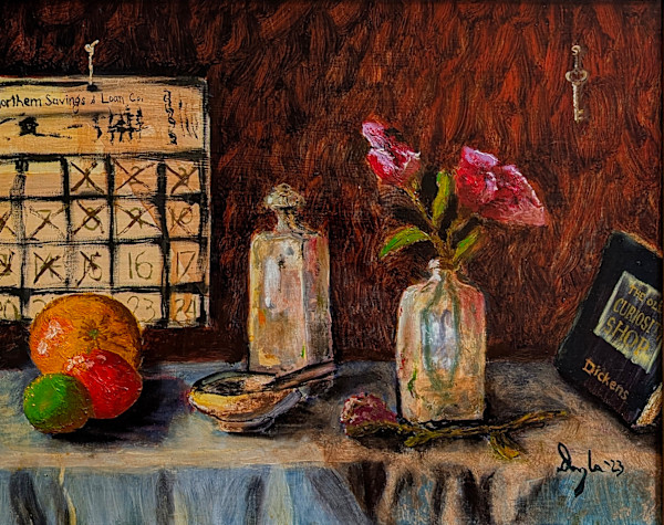 Dickens Mid-Month, Still Life by Douglas Black