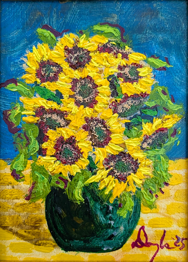SUNFLOWERS No. 12 by Douglas Black