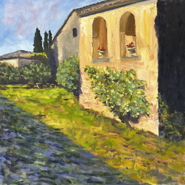 Afternoon at the Villa by John Casey