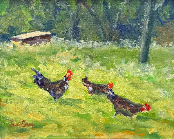 Feathered Wanderers by John Casey