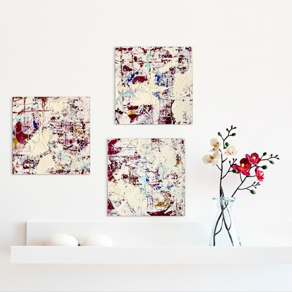 Meditations Triptych by Wanda Oliver, Image 1.
