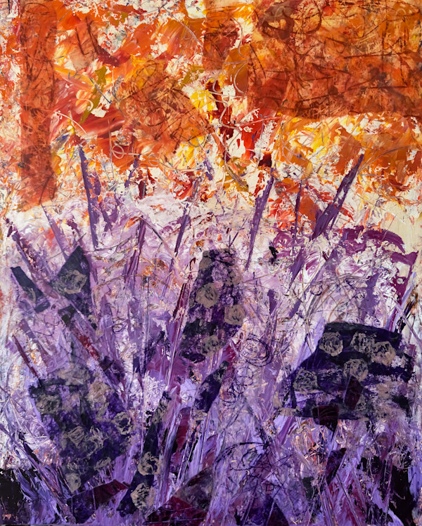 Fall Meadow by Wanda Oliver