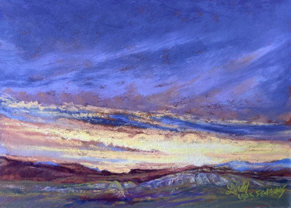 Dawn Bursts on Terlingua by Lindy Cook Severns