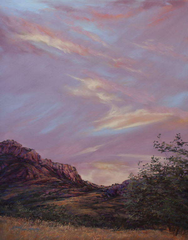 Indian Summer Joy, Mountain Sunset by Lindy Cook Severns
