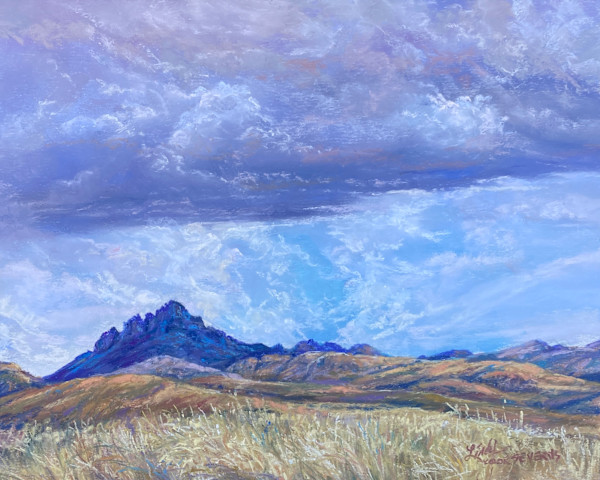 Sunshine on Sawtooth's Shoulders by Lindy Cook Severns