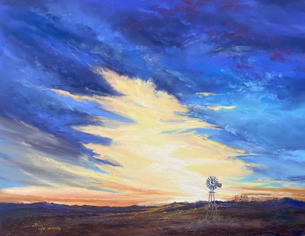 Spinning the Setting Sun by Lindy Cook Severns