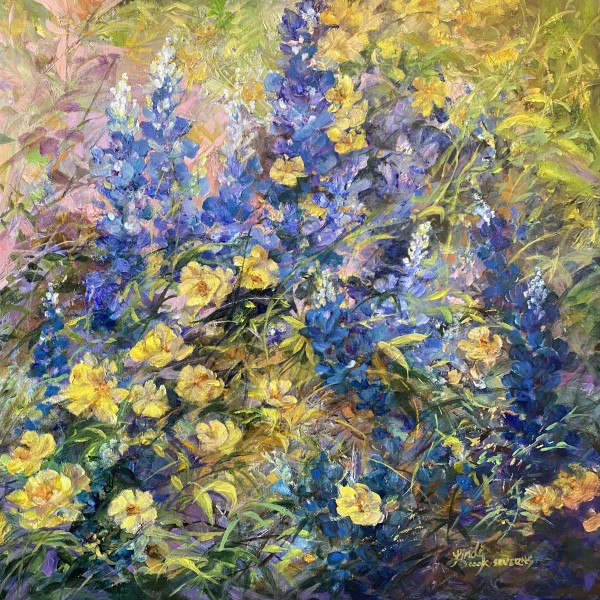Sunny Blues by Lindy Cook Severns