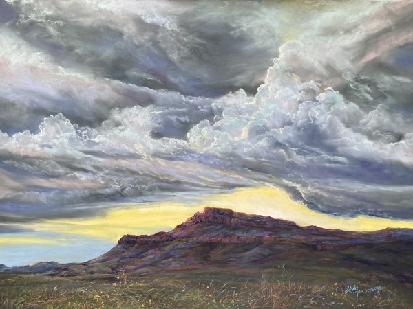 A Dance of Sun-split Clouds by Lindy Cook Severns