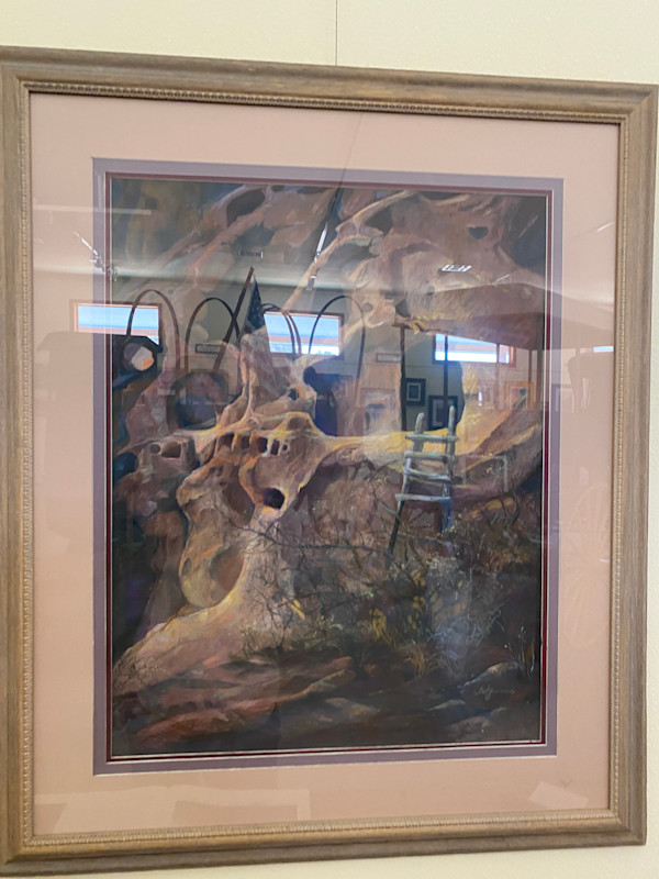 Anasazi Ruins by Lindy Cook Severns