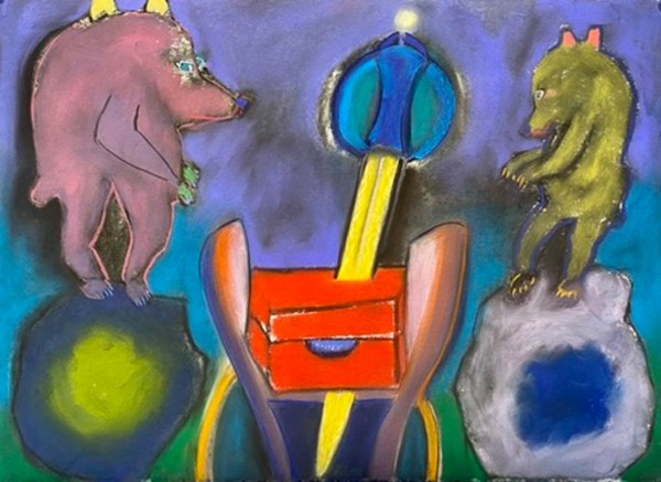 Sword in the Suitcase OR The End of the Journey by Daniel Tucker, Image 1.