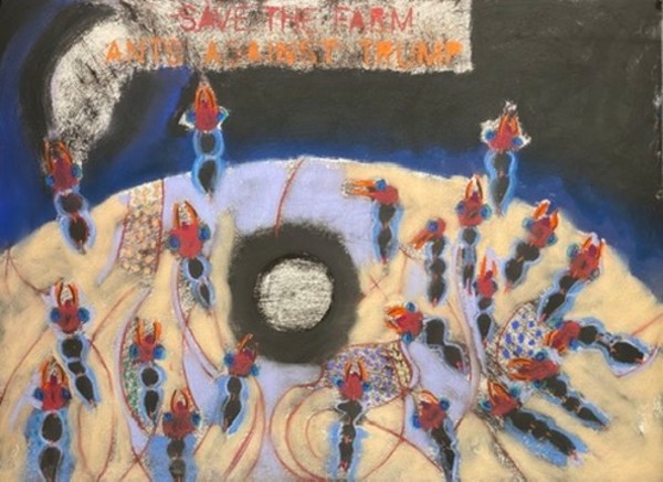 Save the Farm! Ants Against Trump by Daniel Tucker