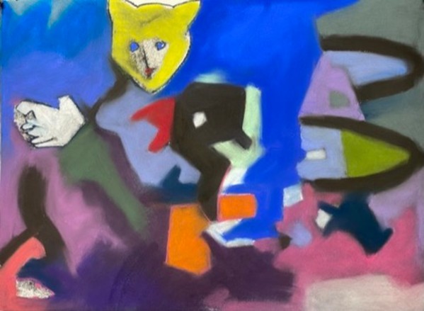 Yellow Cat & The White Hand by Daniel Tucker