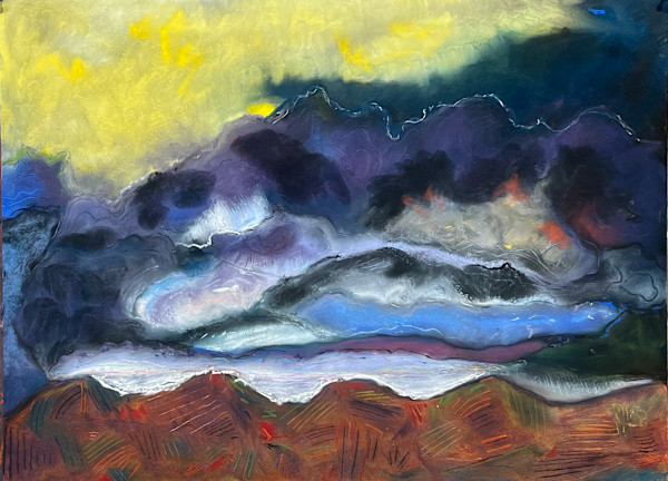 Wind Harp With Lightning by Daniel Tucker, Image 1.