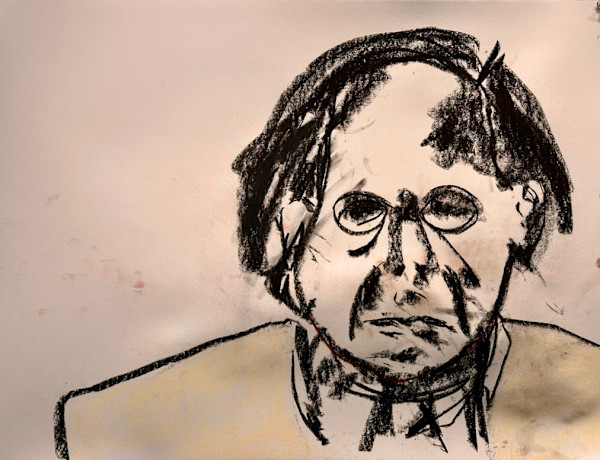 A Man Rowing by Daniel Tucker