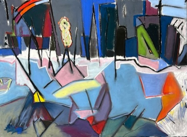 Santa Fe Yacht Club Regatta OR The Shape of Destiny by Daniel Tucker, Image 1.