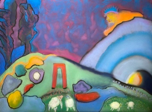 The Lion, The Sheep, and The Rose by Daniel Tucker