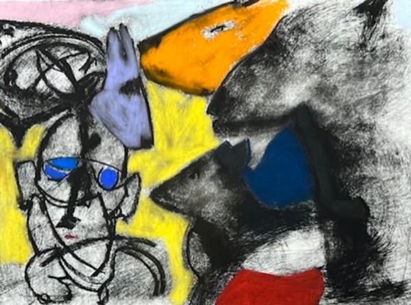 Field Study #2 with Barbed Wire by Daniel Tucker, Image 1.