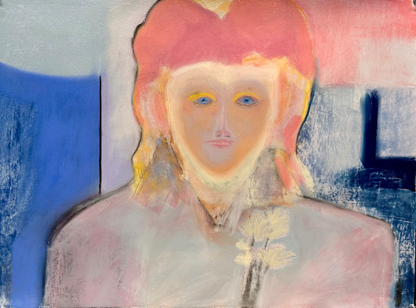 Girl with Flowered Heart by Daniel Tucker