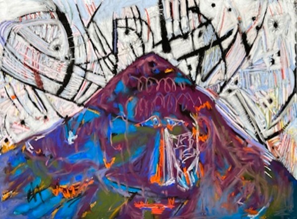 Mountain Man with Meteors by Daniel Tucker, Image 8.