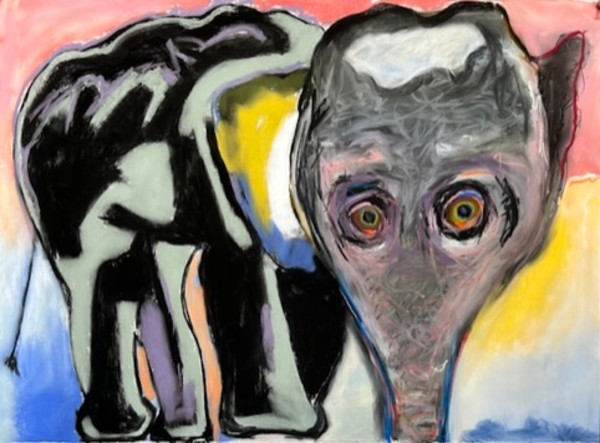 Pink Elephant #5 by Daniel Tucker