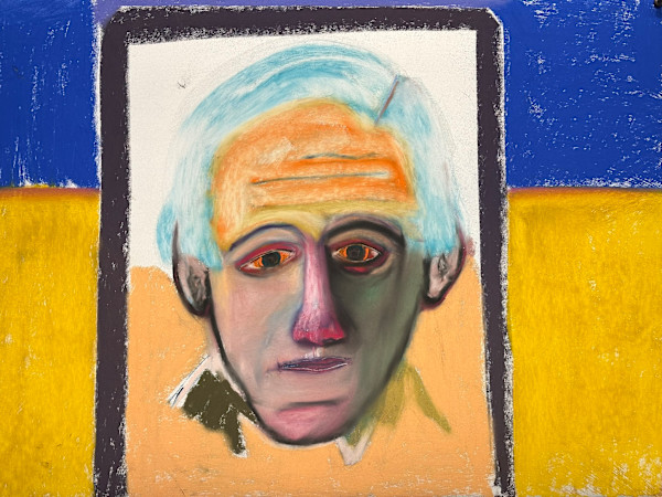 Portrait of a Man on a Beach by Daniel Tucker