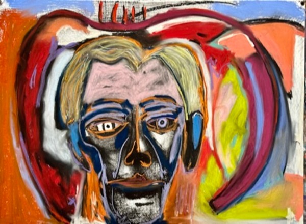 Portrait of a Vegan Artist as a Piece of Fruit by Daniel Tucker