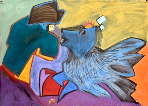 The Dictator Calls His Chicken Dog of Death by Daniel Tucker