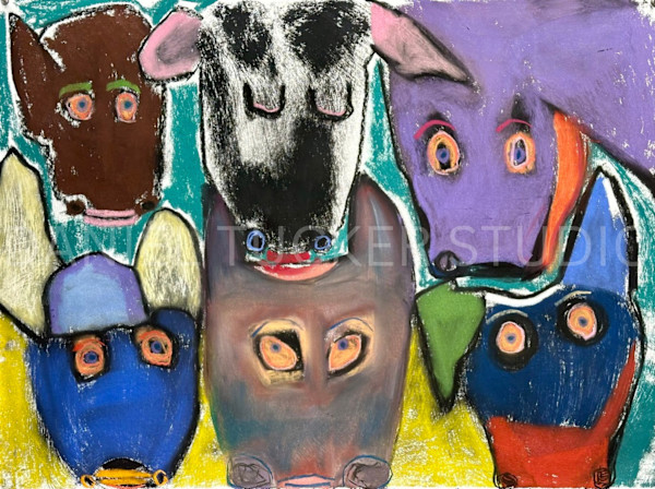 At the Cattle Guard by Daniel Tucker, Image 1.