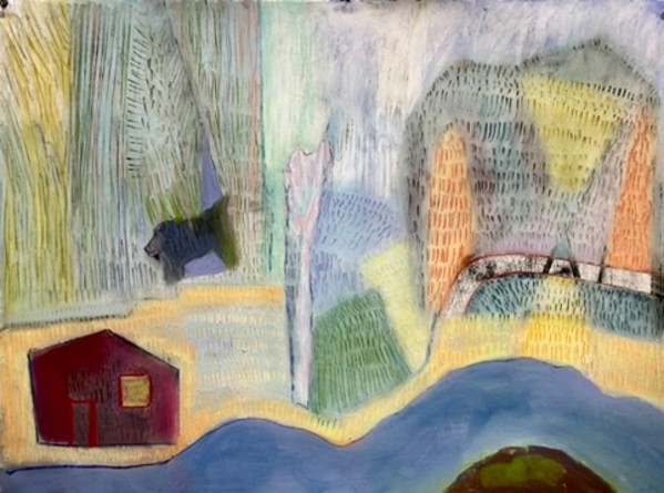 Cabin/River/Dog/Mist by Daniel Tucker, Image 5.