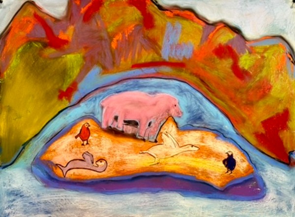 Ice Flowing by Daniel Tucker