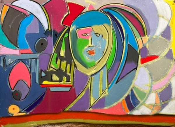 Portrait of a Man Becoming Indigenous by Daniel Tucker, Image 11.