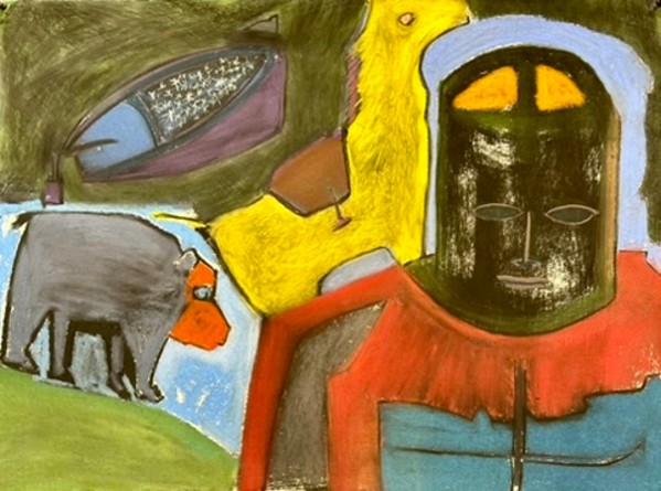 The Knight, His Yellow Horse, His Bear, and His Boat of Stars by Daniel Tucker, Image 4.