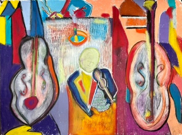 The Violinist Between Two Oceans by Daniel Tucker, Image 17.