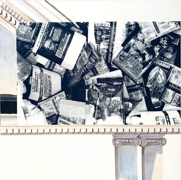 Pediment by Gabriela De Castro-Olano