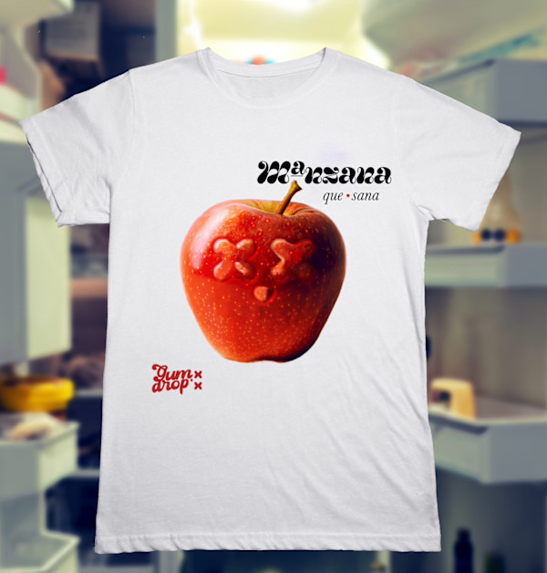 T-shirt GumDrop Talla XL by Joe Gomez
