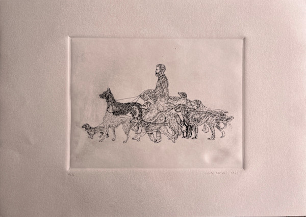 Paseador de perros by Eloisa Castro