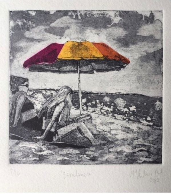 La Barceloneta. De la serie De Adentro y afuera by Maria Antonia Fernandez