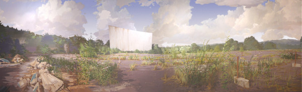 Abandoned Drive In by Adam Cvijanovic