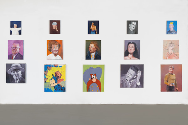 Portrait Wall I by Adam Cvijanovic