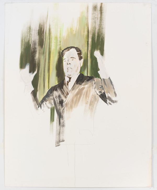 Portrait of Heuy Long by Adam Cvijanovic