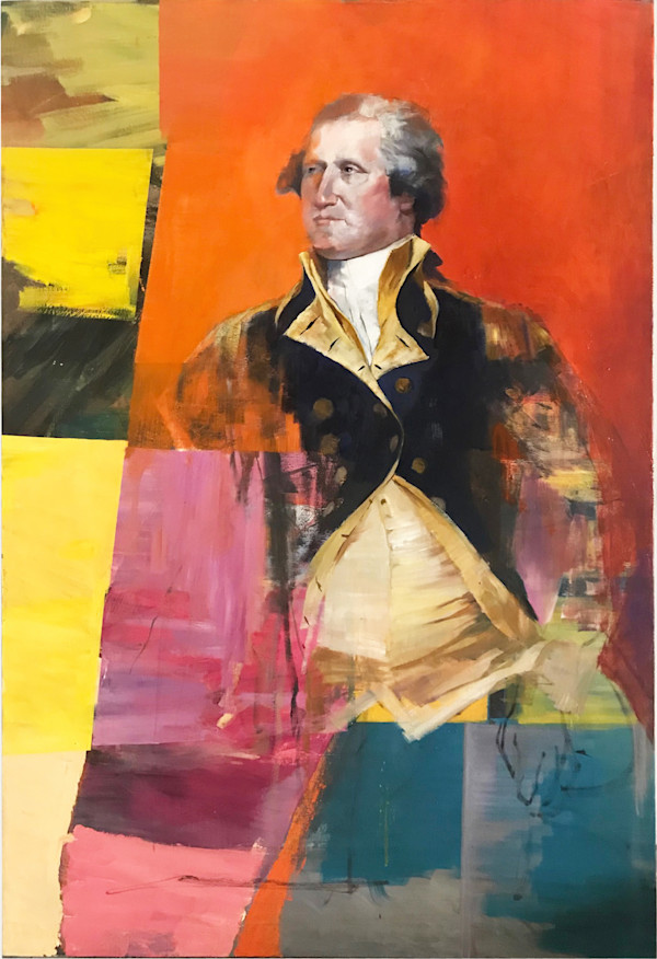 Portrait of George Washington by Adam Cvijanovic