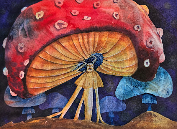 Sleeping Amanita by Stacy Hilton Klutzke, Image 1.