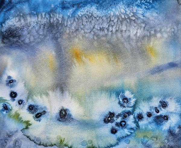 Flowers in the Rain by Stacy Hilton Klutzke, Image 1.