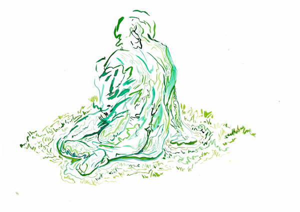 The Green Man II by Emma Santos