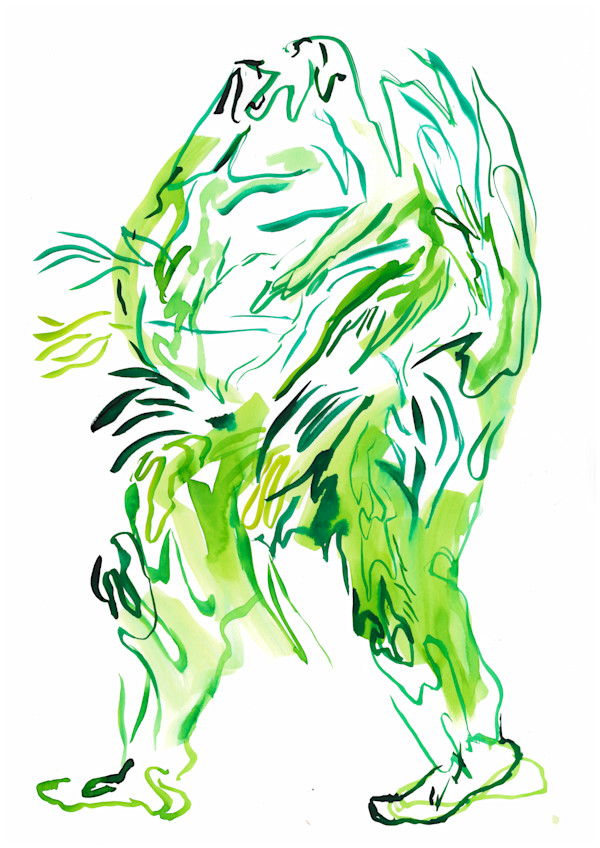 The Green Man III by Emma Santos