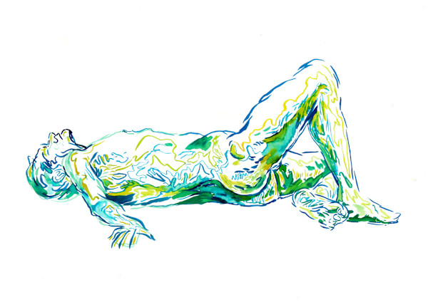 The Green Man I by Emma Santos