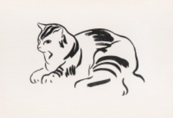 Tabby-Cirmos by János Vaszary, Image 1.