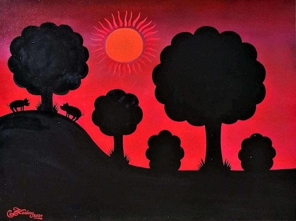 Around Evening - Estefelé by László Koday, Image 1.