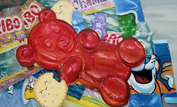 Gargantuan gummybear by Patrick Tayler, Image 1.