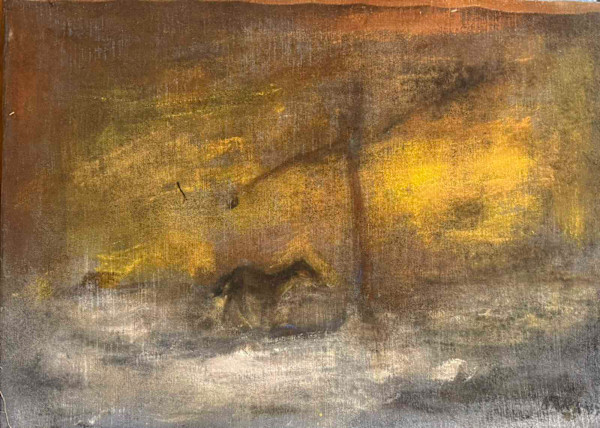 GOLDEN SOLITUDE by Gyula Bakányi, Image 1.